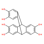 9,10[1',2']-Benzenoanthracene-2,3,6,7,14,15-hexol, 9,10-dihydro-