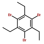 Benzene,1,3,5-tribromo-2,4,6-triethyl-
