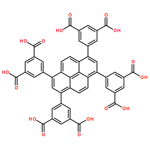 5,5',5'',5'''-(1,3,6,8-pyrenetetrayl)tetrakis-1,3-Benzenedicarboxylic acid