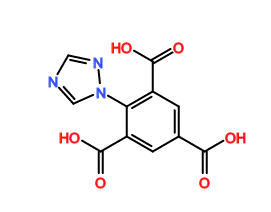 2-(1H-1,2,4-triazol-1-yl)benzene-1,3,5-tricarboxylic acid