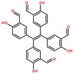3,3',3'',3'''-(1,2-ethenediylidene)tetrakis[6-hydroxy-benzaldehyde
