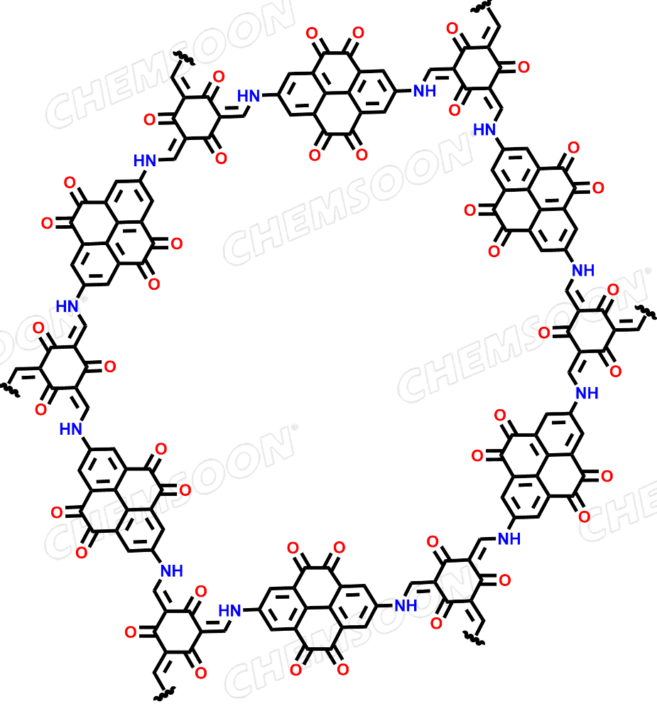 1,3,5-Benzenetricarboxaldehyde, 2,4,6-trihydroxy-, polymer with 2,7-diamino-4,5,9,10-pyrenetetrone