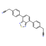 2,2'-(benzo[c][1,2,5]thiadiazole-4,7-diylbis(4,1-phenylene))diacetonitrile
