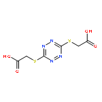 ACETIC ACID, 2,2'-[1,2,4,5-TETRAZINE-3,6-DIYLBIS(THIO)]BIS-