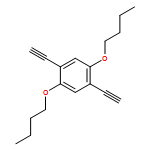1,4-Diethynyl-2,5-bis(butyloxy)benzene