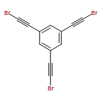 1,3,5-tris(2-bromoethynyl)-benzene