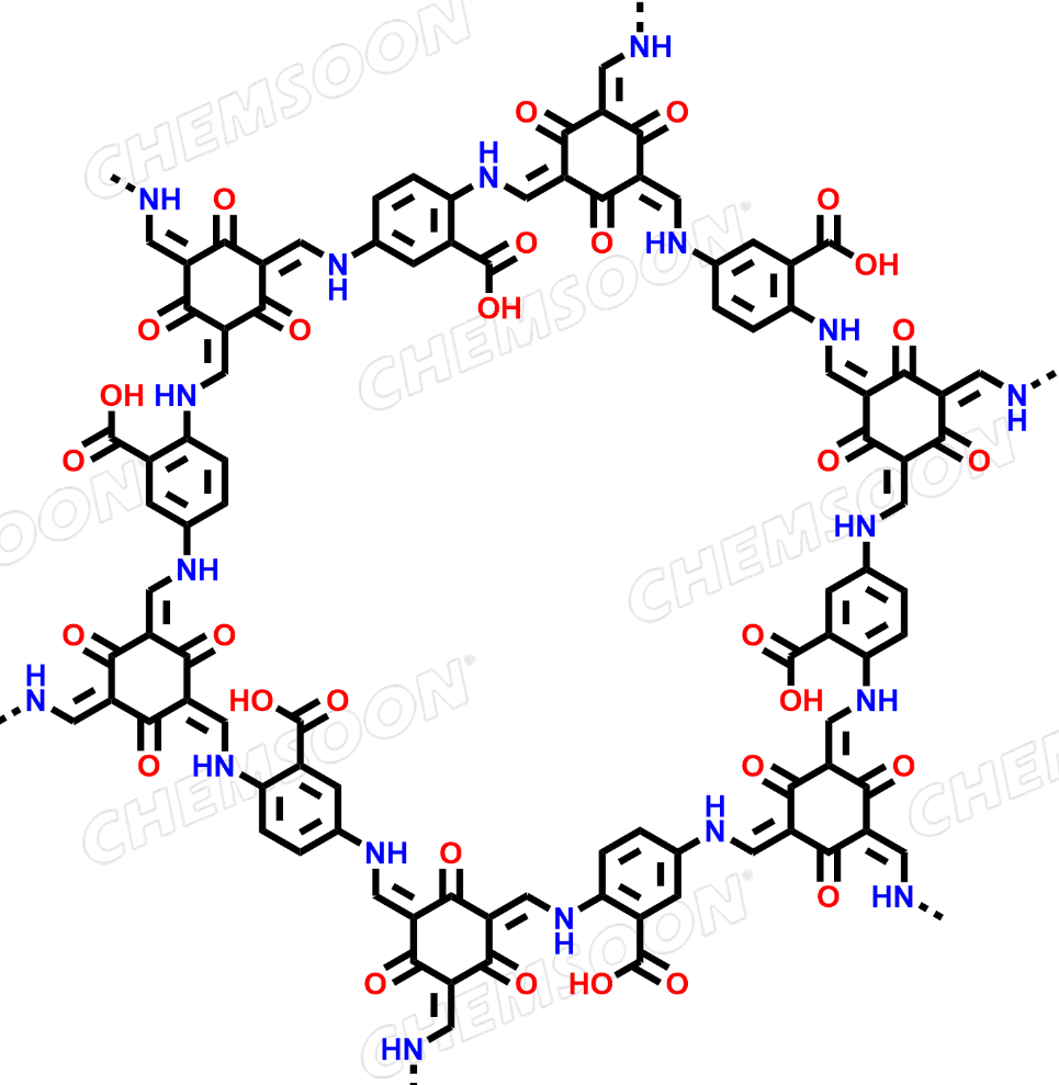 Benzoic acid, 2,5-diamino-, polymer with 2,4,6-trihydroxy-1,3,5-benzenetricarboxaldehyde