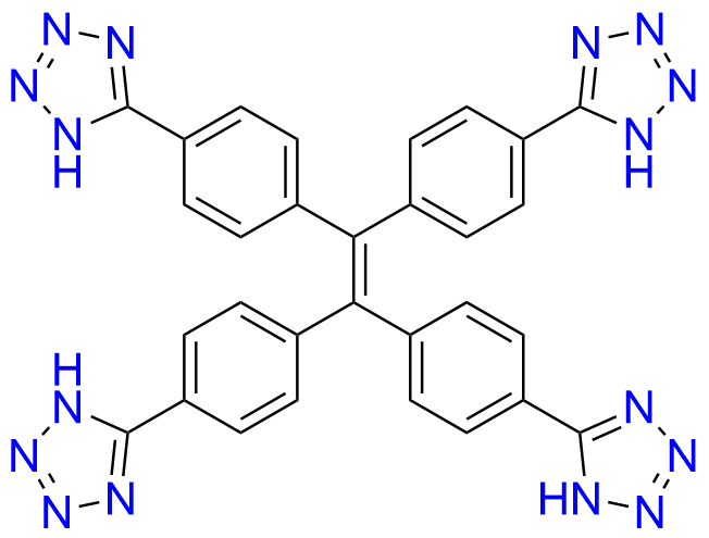 5,5',5'',5'''-(1,2-ethenediylidenetetra-4,1-phenylene)tetrakis-2H-Tetrazole