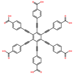 4,​4',​4'',​4''',​4'''',​4'''''-​(1,​2,​3,​4,​5,​6-​benzenehexaylhexa-​2,​1-​ethynediyl)​hexakis-Benzoic acid