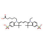 Sulfo-cyanine3 carboxylic acid