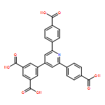1,​3-​Benzenedicarboxylic acid, 5-​[2,​6-​bis(4-​carboxyphenyl)​-​4-​pyridinyl]​-