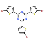 2,4,6-Tris(5-bromo-2-thienyl)-s-triazine