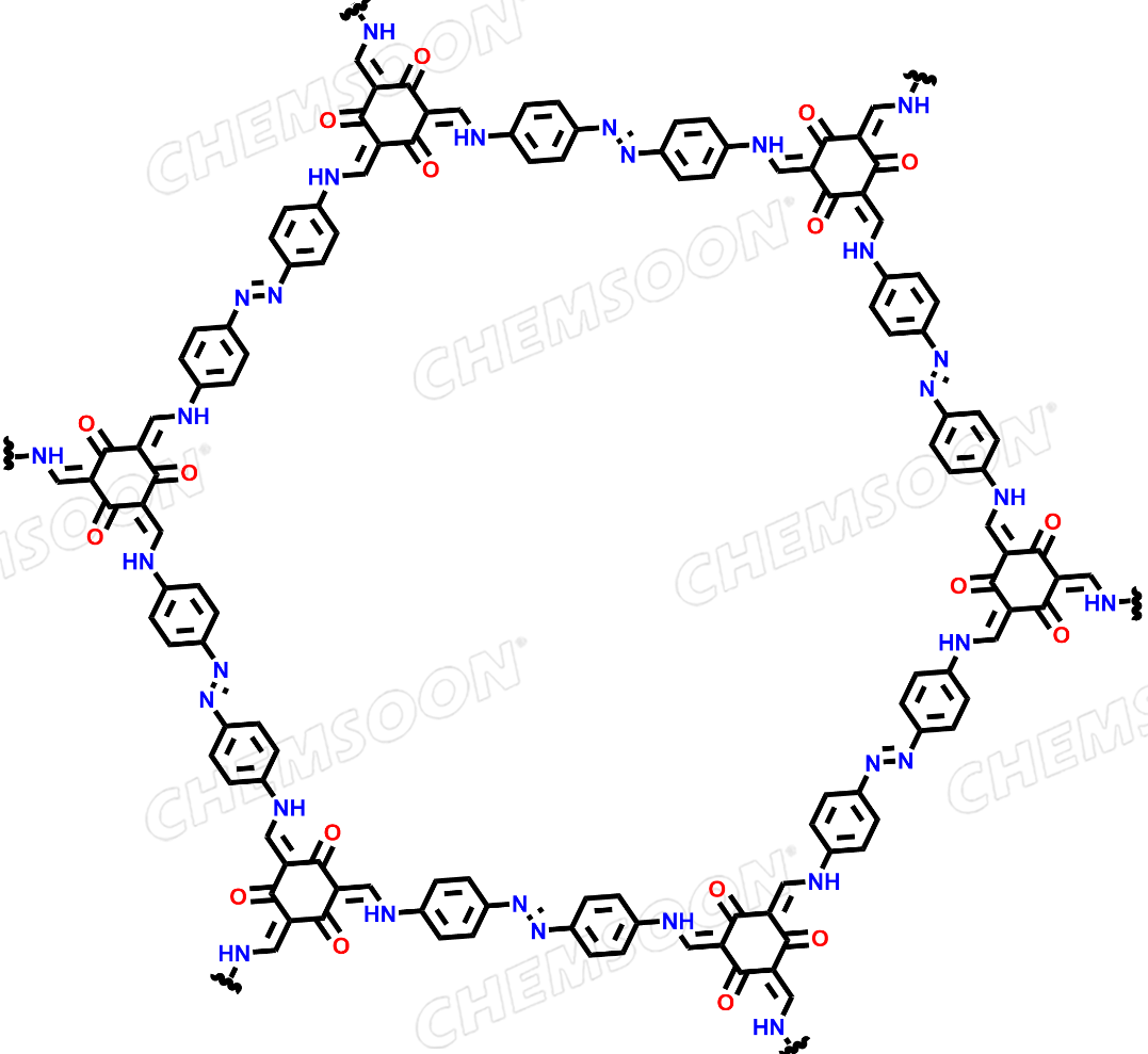 1,3,5-Benzenetricarboxaldehyde, 2,4,6-trihydroxy-, polymer with 4,4'-(1,2-diazenediyl)bis[benzenamine]