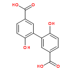 6,6'-dihydroxy-1,1'-biphenyl-3,3'-dicarboxylic acid