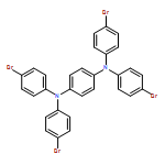N1,N1,N4,N4-Tetrakis(4-bromophenyl)benzene-1,4-diamine